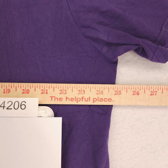 Nike Baltimore Ravens 52 R Lewis Football Graphic T Shirt Mens Size 2XL Purple - Picture 6 of 9